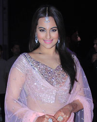 Sonakshi Sinha at Kush Sinha Wedding Reception