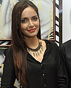 Shazahn Padamsee and Chetan Bhagat