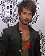 Shahid Kapoor at LFW 2013 Parties