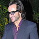 Saif Ali Khan at Laila Khan Wedding Reception