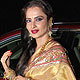 Rekha at Laila Khan Wedding Reception