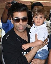 Karan Johar at Lakshya Kapoor Birthday