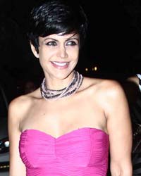 Mandira Bedi at Madhvan Birthday Party