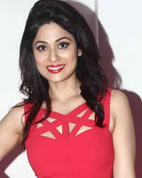 Shamita Shetty at Madhvan Birthday Party