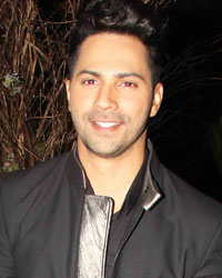 Varun Dhawan at Manish Malhotra Birthday Celebrations