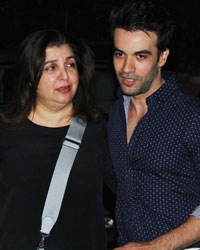 Farah Khan and Punit Malhotra Farah Khan and Punit Malhotra