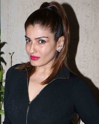 Raveena Tandon at Manish Malhotra Party For Suzy Menkes