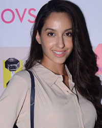 Nora Fatehi at Masaba Gupta X Koovs Launch Party