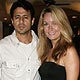 Aryan Vaid with wife Alexandra Copley
