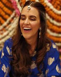 Neha Dhupia at Neha Dhupia and Angad Bedi Wedding