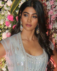 Pooja Hegde at Neil Nitin Mukesh Wedding Reception