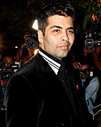 Karan Johar at Nikhil Advani Bash