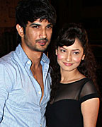 Sushant Rajput and Akita Lokhande