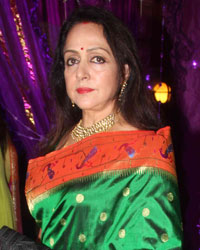 Hema Malini at Nikitin Dheer and Kratika Wedding