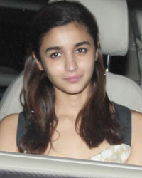 Alia Bhatt at Party at Karan Johar`s House