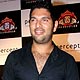 Yuvraj Singh at Percept Pictures Bash