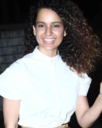 Kangana Ranaut at Priyanka Chopra Birthday Party