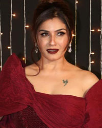 Raveena Tandon at Priyanka Chopra and Nick Wedding Reception