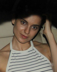 Kangana Ranaut at Priyanka Chopras Birthday Party