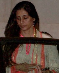 Tabu at Raj Kundra Birthday