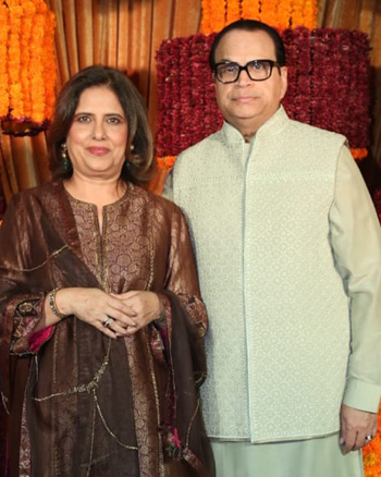 Varsha Taurani and Ramesh S Taurani Varsha Taurani and Ramesh S Taurani