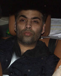 KAran Johar at Ranbir Kapoor Bash for Bombay Velvet