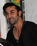 Ranbir Kapoor at Ranbir Kapoor Birthday Bash 2012