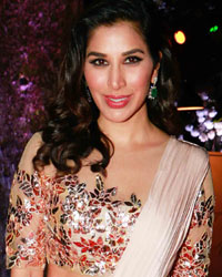 Sophie Choudry at Renu and Aditya Wedding Reception