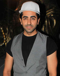 Ayushmann Khurrana at Richa Chadha Birthday Party