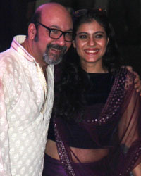 Kajol at Riddhi and Tejas Sangeet Ceremony