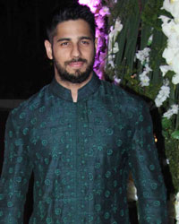 Sidharth Malhotra at Riddhi and Tejas Sangeet Ceremony