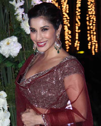 Sophie Choudhary at Riddhi and Tejas Sangeet Ceremony