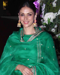 Aditi Rao at Riddhi and Tejas Sangeet Ceremony