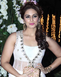 Huma Qureshi at Riddhi and Tejas Sangeet Ceremony