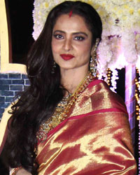 Rekha at Riddhi and Tejas Wedding Reception