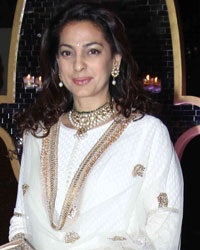 Juhi Chawla at Riddhi and Tejas Wedding Reception