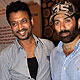Irrfan Khan and Sunny Deol Irrfan Khan and Sunny Deol