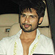 Shahid Kapoor at SRK Holi Bash