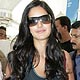 Katrina Kaif at SRK and Katrina return to Mumbai