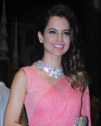 Kangana Ranaut at Sahid Kapoor and Mira Rajput Wedding Reception