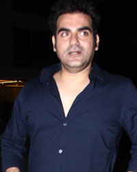 Arbaaz Khan at Salma Khan Birthday Celebrations