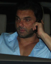 Sohail Khan at Salma Khan Birthday Celebrations