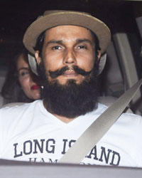 Randeep Hooda at Salman Khan Birthday Bash at Panvel