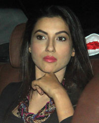 Gauhar Khan at Salman Khan Birthday Party