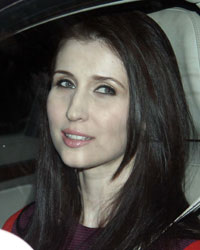 Claudia Ciesla at Salman Khan Birthday Party