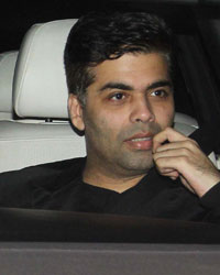 Karan Johar at Salman Khan Birthday Party