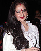 Rekha at Sanjay Leela Bhansali Birthday Bash