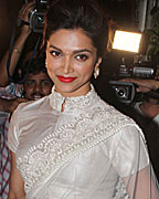 Deepika Padukone at Sanjay Leela Bhansali Birthday Bash