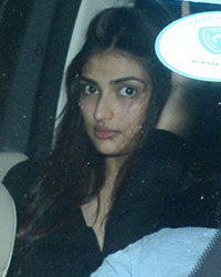 Athiya Shetty at Saqib Saleem Birthday Party