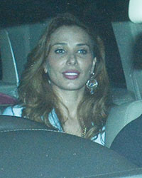 Iulia Vantur at Saqib Saleem Birthday Party